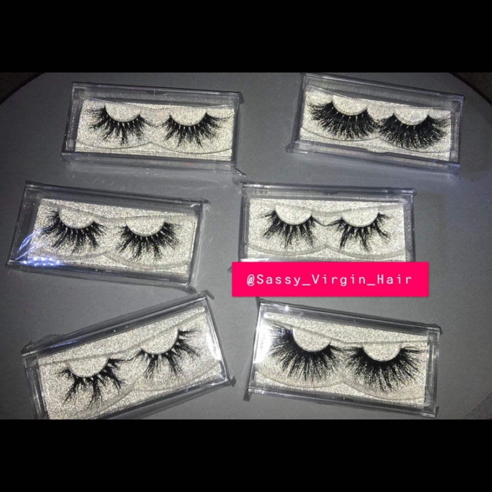 25mm Mink Lashes 3 pairs 30$